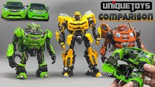 Comparison with alliance level! UNIQUE TOYS UT R08 & UT-R07 - Dumber (Mudflap) 2-brake review