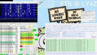 FT8 @ LY4Z with JTDX