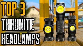 TOP 3 BEST HEADLAMPS ON AMAZON 2021 | THRUNITE HEADLAMP REVIEW!