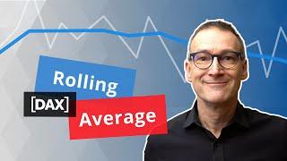 Computing rolling average in DAX