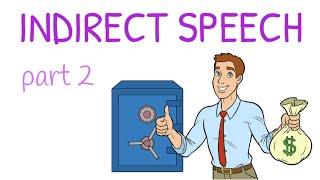 Indirect Speech, part 2 - English Grammar, MISTAKETIONARY® project