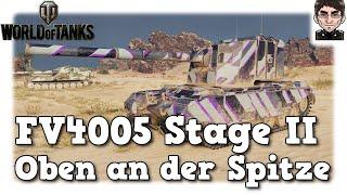 World of Tanks -  FV4005 Stage II, Oben an der Spitze