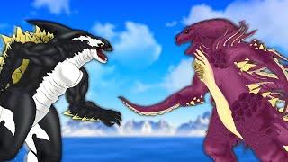 ORCAZILLA vs OCTOZILLA  |  EPIC BATTLE  : ShaggyZilla