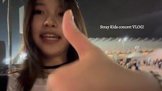 I went to the *Stray Kids concert*!!! (a concert vlog)