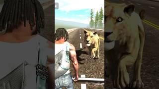 NEW LION ATTACK ON FRANKLIN  INDIAN BIKE DRIVING 3D #gaming #bikedriving3d #freefire #automobile #