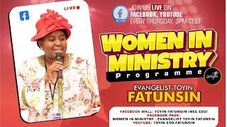 REFLECTIONS (WIM INT'L) II WOMEN IN MINISTRY WEEKLY PROGRAM 17-10-24 #toyinesofatunsin