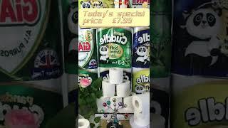 Quilted Panda Toilet Rolls, 120-Pack Bulk Buy Bargain! #toiletroll #bulkbuy