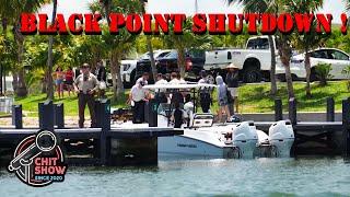 Miami Dade Rescue Arrive at Black Point Boat Ramps. Boater Gets Hurt and is Transported to Hospital
