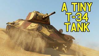 A TINY T-34 TANK - T-50 in War Thunder - OddBawZ