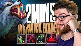 THE ONLY WARWICK GUIDE YOU NEED! S13 || Champ Select Guide