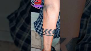 Triangle  Band Design Tattoo (Vinay Tattoo Art..8905095620)#bandtattoo #youtubeshorts #viral #short