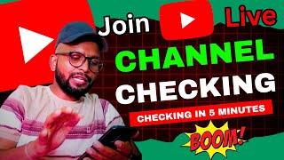 Live Channel Checking 22-Sept-2024  | Get free 1000-/ subscribers ? #youtubeshorts #youtubeshorts