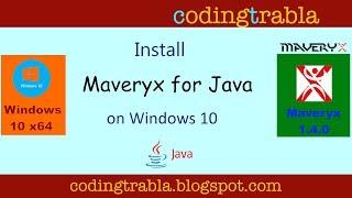 Install Maveryx 1.4  on Windows 10 - automated test tool for Java and Android byND