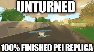 Unturned Map Showcase: FINISHED PEI REPLICA (Military Locations)