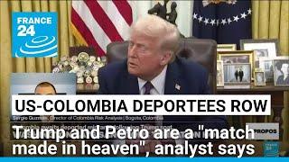 Confrontation in Colombia: Trump and Petro are a "match made in heaven" • FRANCE 24 English