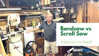 Bandsaw vs Scroll Saw: All Purpose or the Fine Woodworkers tool