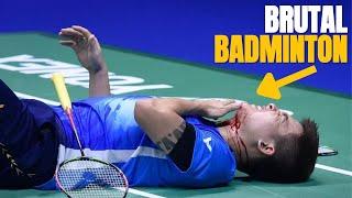 8 Minutes Of BRUTAL Badminton Injuries That Will Make You GRIMACE With Pain