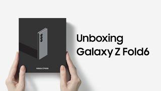 Galaxy Z Fold6: Official Unboxing I Samsung New Zealand