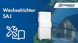 HS2 Hybrid Wechselrichter inkl. Batterie Modulen | SAJ | Unboxing & Installation | Schrack Technik