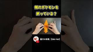 何のポケモンを折っている？