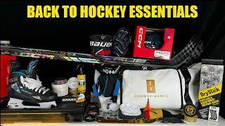 Back to hockey essentials for all hockey players