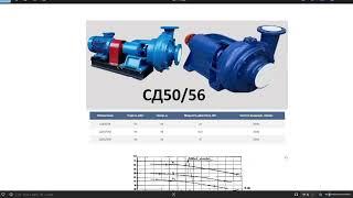 Насос СД50 56  Детали, Характеристики, Цены на насос и агрегат