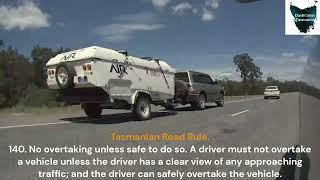 P plater Bass HIghway, Tasmania, 18 Nov 2023 #tasmania #dashcam #roadrules #car