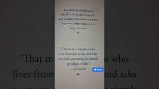 A little. book of happiness by Ruskin Bond # beautiful  # trending ️