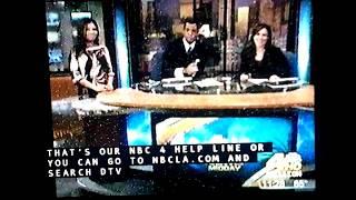 KNBC NBC 4 News Midday Report close June 12, 2009