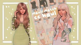 SEPTEMBER MAXIS MATCH CC HAUL + CC LINKS🫶 | CC FINDS | The Sims 4