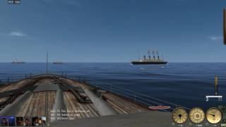 Silent Hunter III Using titanic as target practice