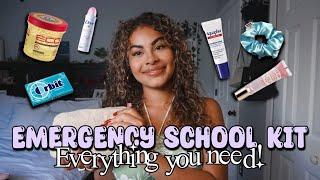 EVERYTHING YOU NEED IN YOUR REALISTIC BACK TO SCHOOL EMERGENCY KIT! SENIOR YEAR EDITION