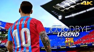 PES 2021 - Messi | Goodbye Legend [4K] @TudoDePES