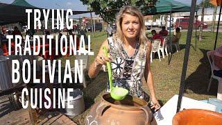 TRYING BOLIVIAN FAIR FOOD & PICKLED PIG SKIN | The Bohemian Diaries