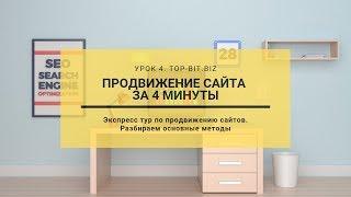  ПРОДВИЖЕНИЕ САЙТА ЗА 4 МИНУТЫ.  Урок 4