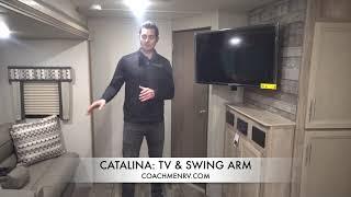 Coachmen Catalina Feature Spotlight: TV & Swing Arm Bracket