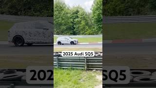 2025 Audi SQ5 prototype spied at Nurburgring #nurburgring #audisq5