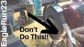 Sharpen a Chisel with a Bench Grinder (don't do it)