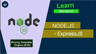 NodeJS with Express (Learn Backend) #3  - Using Template Engine (EJS)