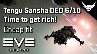 EVE Online - Cheap Tengu DED 6/10 Sansha