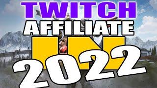 How to become a Twitch affiliate in 2022