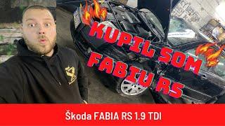 Kupil som  buranu FABIU RS ?  #TrtkačGarage Škoda Fabia RS 1.9 TDI