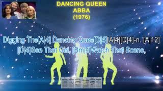 Dancing Queen - Abba (Lyrics & Guitar Chords)