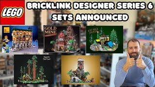 LEGO Bricklink Designer Program Series 6 Sets Announced