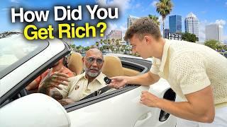 Asking Wealthy Americans How They Got Rich! (Florida)