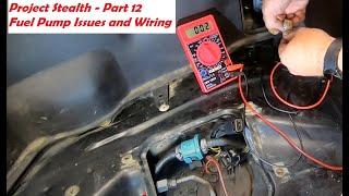 Dodge Stealth - Part 12 -  After start - Fuel pump issues and wiring