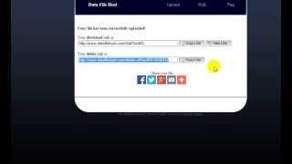 How to Upload,Download Files from DataFileHost for FREE. Create eBook Download Links