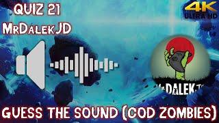 Call of Duty Zombies Sound Quiz 21 'Guess The Sounds?' ft. @MrDalekJD  (4K)