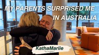 MY PARENTS SURPRISED ME IN AUSTRALIA... I I KathaMariie