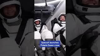 SpaceX launches Polaris Dawn crew